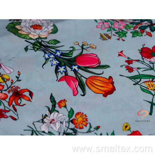 50D Poly Printing Satin Chiffon